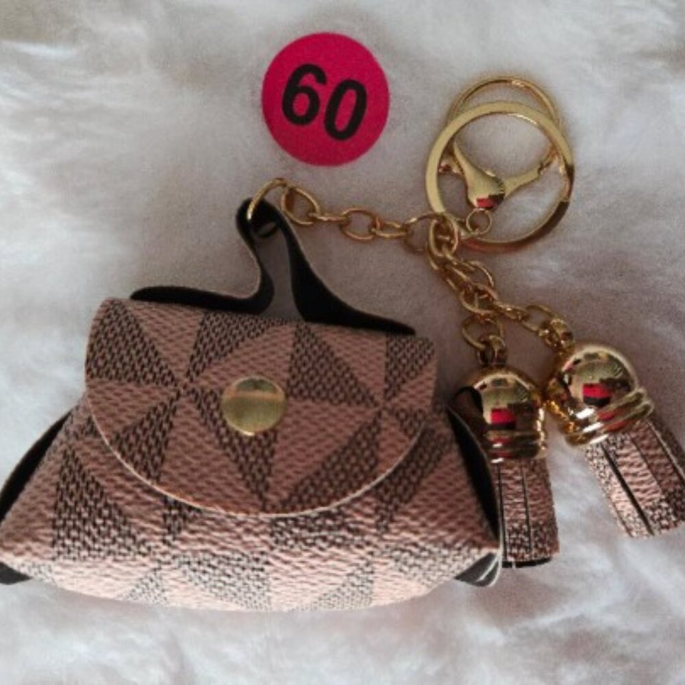 Mini Wallet Purse Bag Charm/Keychain SILVER or BLACK⭐️NWT - Picture 12 of 15